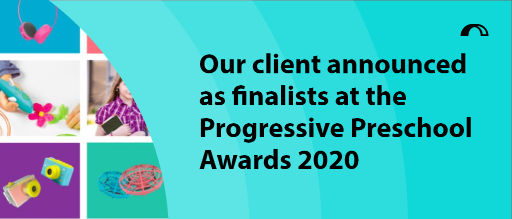 Our client announced as finalists at the Progressive Preschool Awards 2020